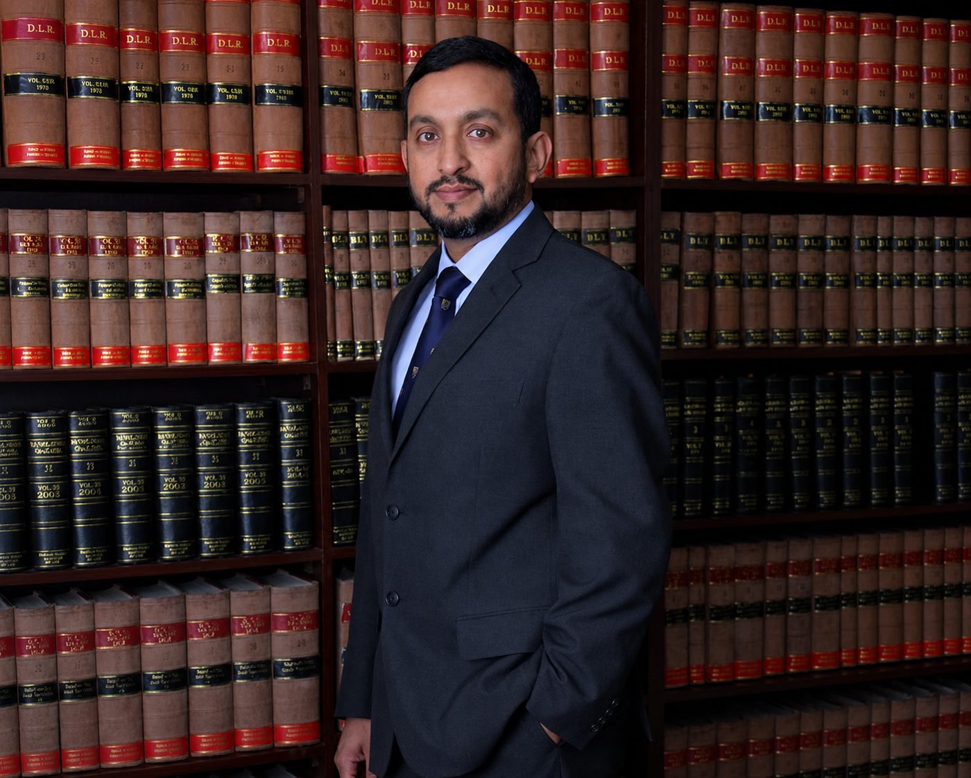 Zakir Hussain, barrister